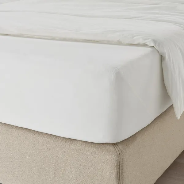 Изображение товара Простыня Ikea Dvala / 206.211.45 (белый)