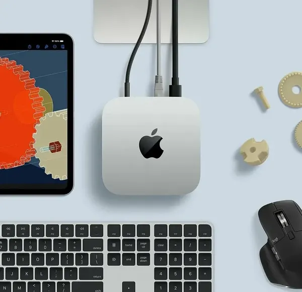 Изображение товара Неттоп Apple Mac mini A3238 macOS / MU9D3LL/A (серебристый)