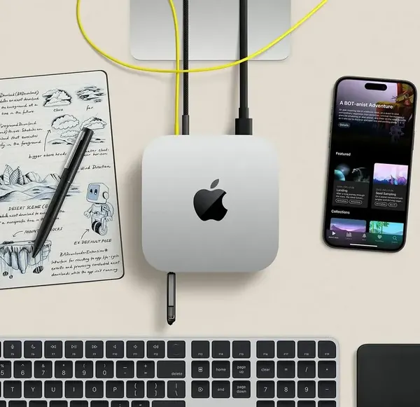 Изображение товара Неттоп Apple Mac mini A3238 macOS / MU9D3LL/A (серебристый)