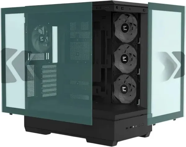 Изображение товара Корпус для компьютера Zalman ATX P50 (черный, без БП)