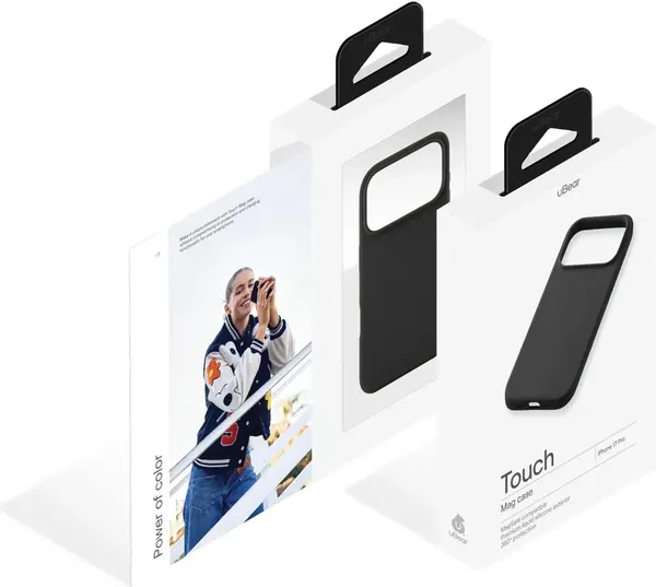Изображение товара Чехол-накладка uBear Touch Mag Case для Apple iPhone 17 Pro / CS555BL63PTH-I25M (черный)