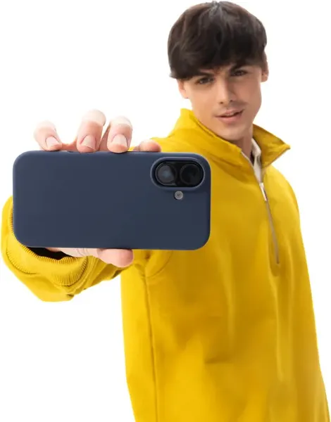 Изображение товара Чехол-накладка uBear Touch Mag Case для Apple iPhone 17 / CS540DB63TH-I25M (темно-синий)