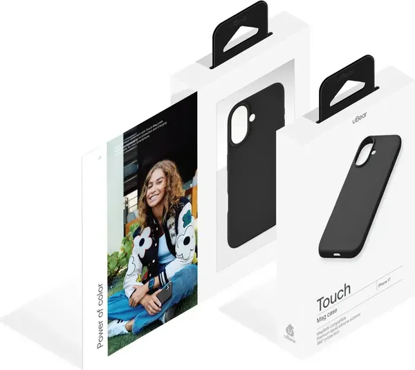 Изображение товара Чехол-накладка uBear Touch Mag Case для Apple iPhone 17 / CS539BL63TH-I25M (черный)