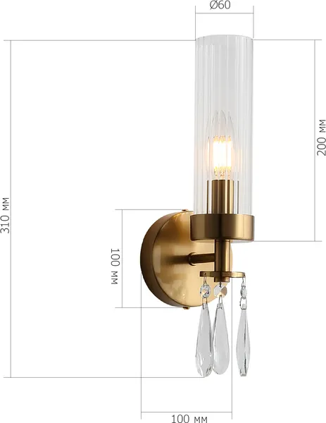 Изображение товара Бра ST Luce SL1400.301.01