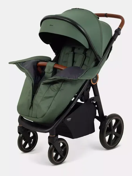 Изображение товара Детская прогулочная коляска MOWbaby TRAIL MB090 (оливковый)