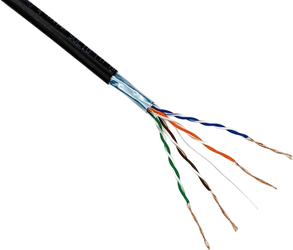 Изображение товара Кабель силовой Минсккабель F/UTP Cat 5e РЕ 4х2х0.52 (40м)
