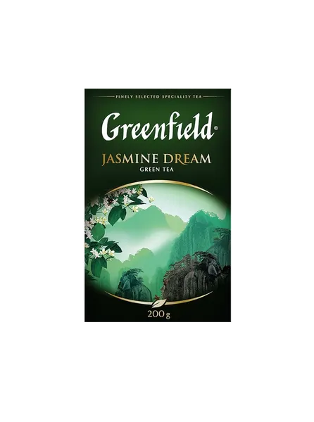 Изображение товара Чай листовой GREENFIELD Jasmine Dream зеленый (200г)