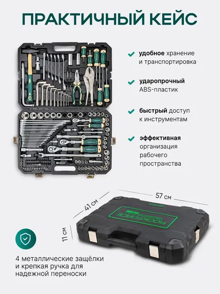 Изображение товара Универсальный набор инструментов RockForce RF Light-41421-5LDS (67055)