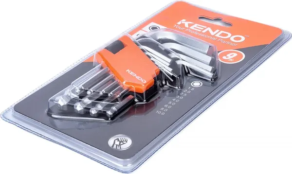 Изображение товара Набор ключей Kendo 20735 (9шт)