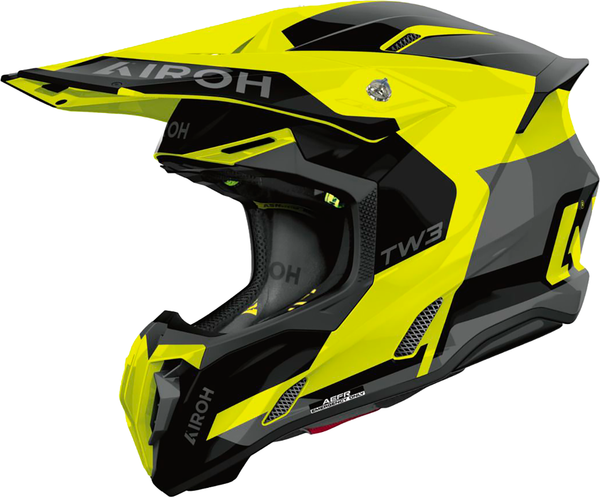 Изображение товара Мотошлем Airoh Twist 3 Fancy TW3F31-S (S, желтый глянец)