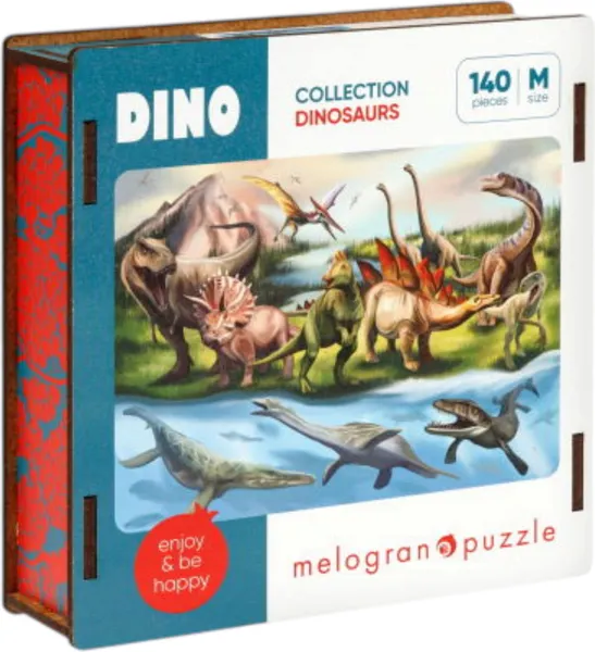 Изображение товара Пазл Melograno Collection Dinosaurs. Мир динозавров / МРZСD7-М (140эл)