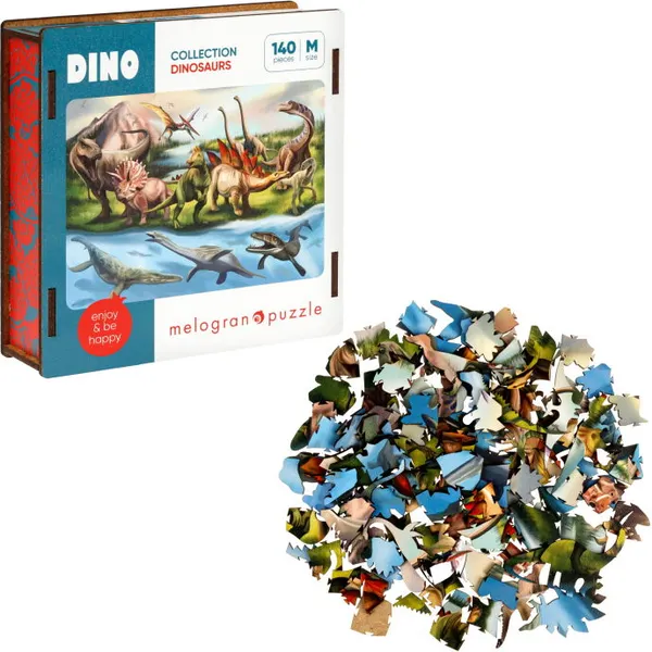 Изображение товара Пазл Melograno Collection Dinosaurs. Мир динозавров / МРZСD7-М (140эл)