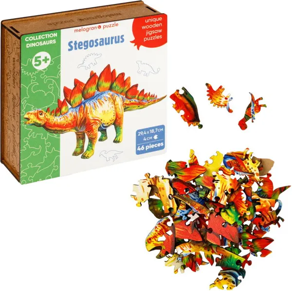 Изображение товара Пазл Melograno Collection Dinosaurs. Стегозавр / МРZСD8-М (46эл)