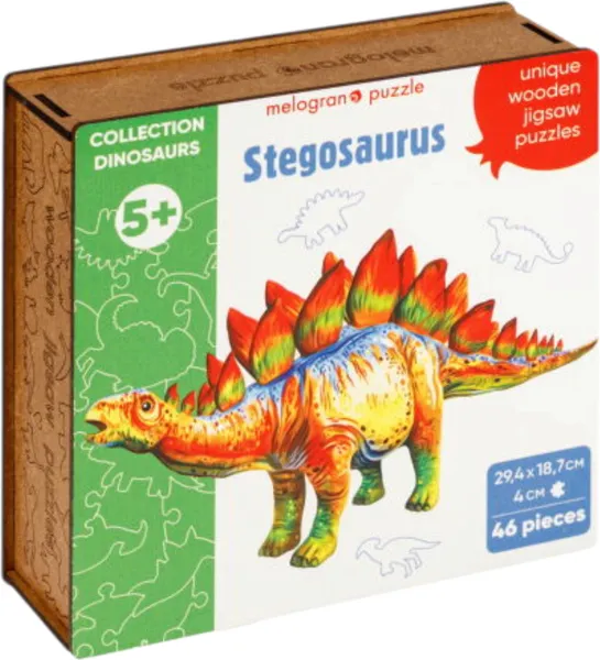 Изображение товара Пазл Melograno Collection Dinosaurs. Стегозавр / МРZСD8-М (46эл)