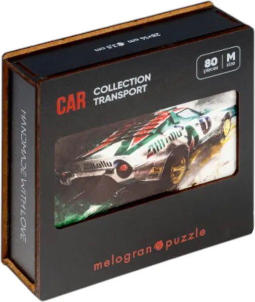 Изображение товара Пазл Melograno Collection Transport. Гоночный автомобиль белый / МРZСТ23-М (80эл)