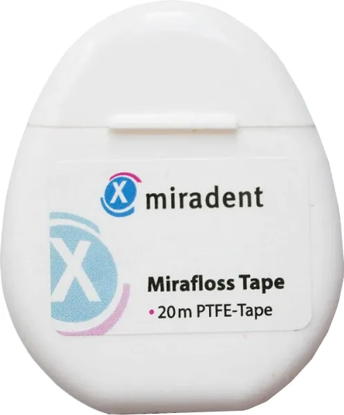 Зубная нить Miradent Mirafloss Tape 630022 (20м)