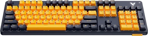 Изображение товара Клавиатура Rapoo V500 Pro 2024 (темно-синий/желтый)
