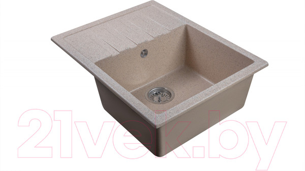 Изображение товара Мойка кухонная БелЭворс Vega R (темно-бежевый)