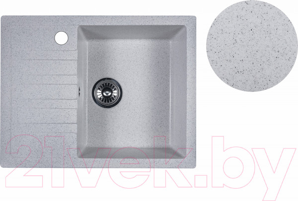 Изображение товара Мойка кухонная БелЭворс Vega R (олово)