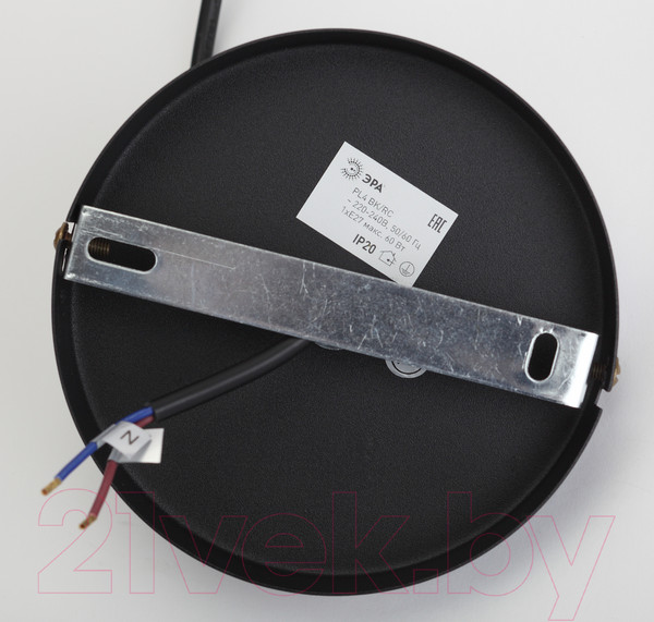 Изображение товара Потолочный светильник ЭРА PL4 BK/RC / Б0037438