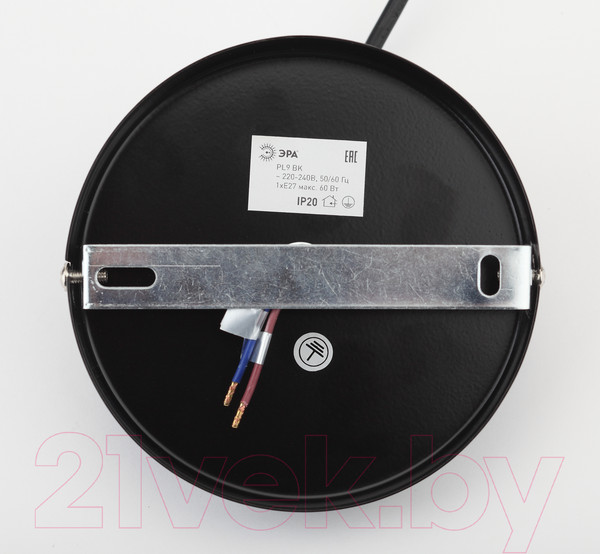Изображение товара Потолочный светильник ЭРА PL9 BK / Б0037456