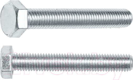 Изображение товара Болт Starfix Шестигранник М10х140 DIN 933 прочность 5.8 / SMC3-17593-20 (20шт, оцинкованный)