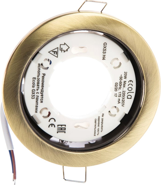 Изображение товара Точечный светильник Ecola FN53H4ECB