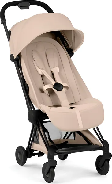 Изображение товара Детская прогулочная коляска Cybex Coya (Black Cozy Beige Comfort)