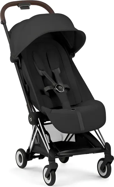 Изображение товара Детская прогулочная коляска Cybex Coya (Chrome Sepia Black Style)