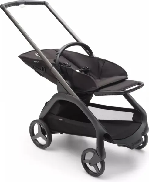 Изображение товара Детская прогулочная коляска Bugaboo Dragonfly Base без капюшона (Graphite/Midnight Black)