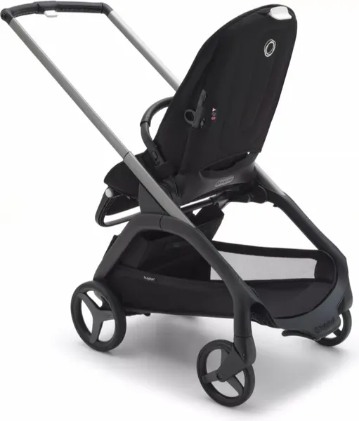 Изображение товара Детская прогулочная коляска Bugaboo Dragonfly Base без капюшона (Graphite/Midnight Black)