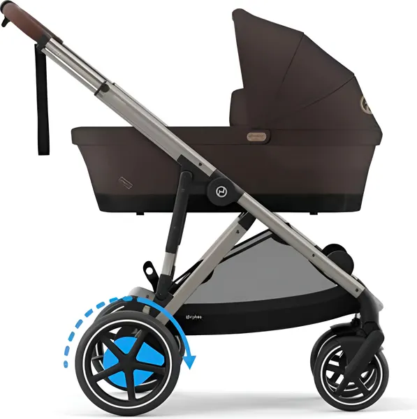 Изображение товара Детская прогулочная коляска Cybex e-Gazelle S (Chocolate Brown)