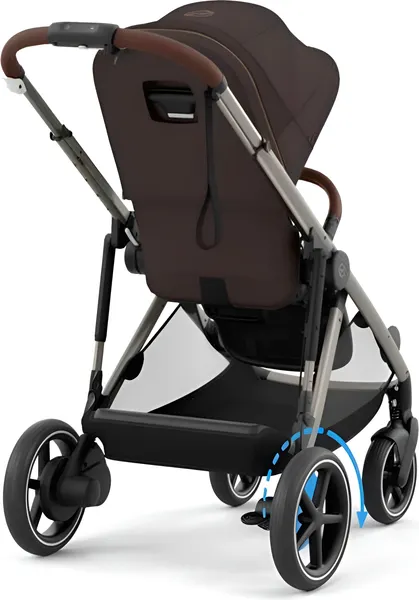 Изображение товара Детская прогулочная коляска Cybex e-Gazelle S (Chocolate Brown)