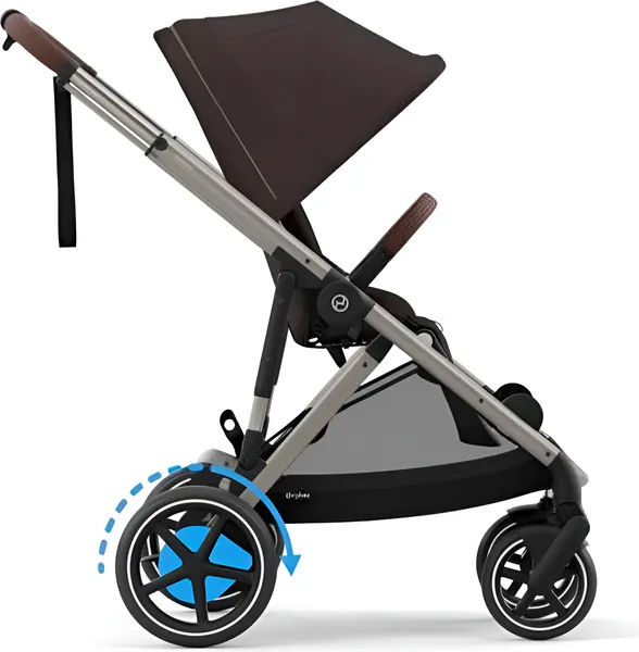Изображение товара Детская прогулочная коляска Cybex e-Gazelle S (Chocolate Brown)