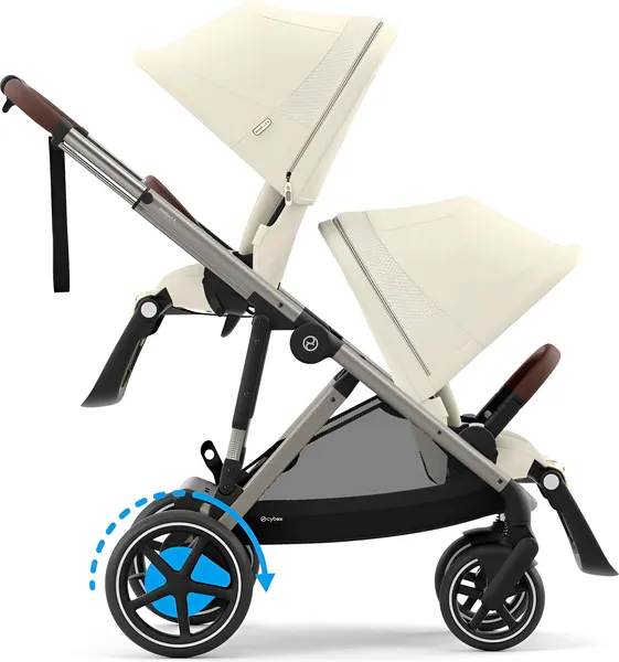 Изображение товара Детская прогулочная коляска Cybex e-Gazelle (Seashell Beige)