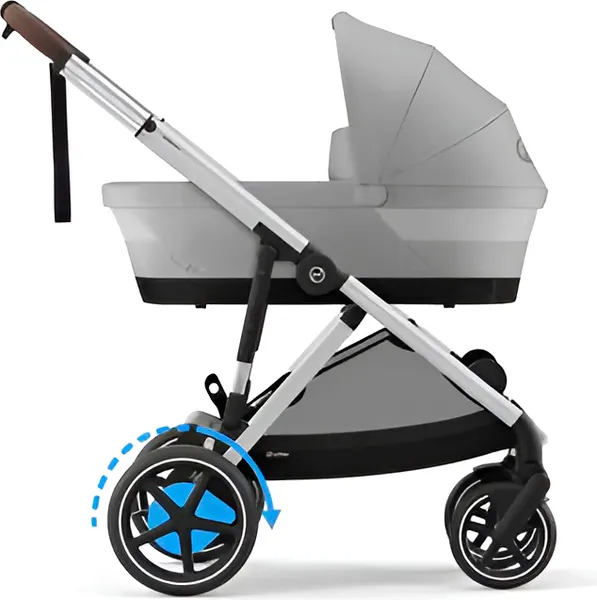 Изображение товара Детская прогулочная коляска Cybex e-Gazelle (Stone Grey)