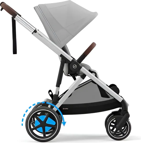Изображение товара Детская прогулочная коляска Cybex e-Gazelle (Stone Grey)
