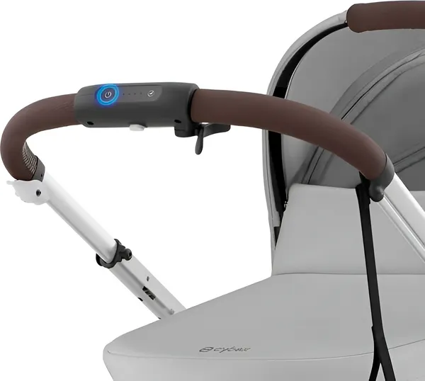 Изображение товара Детская прогулочная коляска Cybex e-Gazelle (Stone Grey)