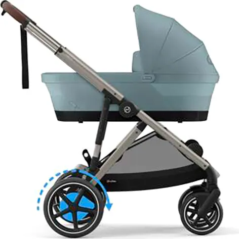 Изображение товара Детская прогулочная коляска Cybex e-Gazelle (Stormy Blue)