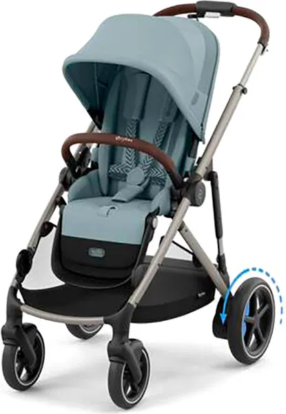 Изображение товара Детская прогулочная коляска Cybex e-Gazelle (Stormy Blue)