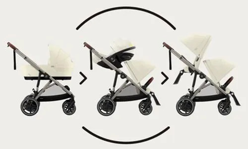 Изображение товара Детская прогулочная коляска Cybex e-Gazelle (Stormy Blue)