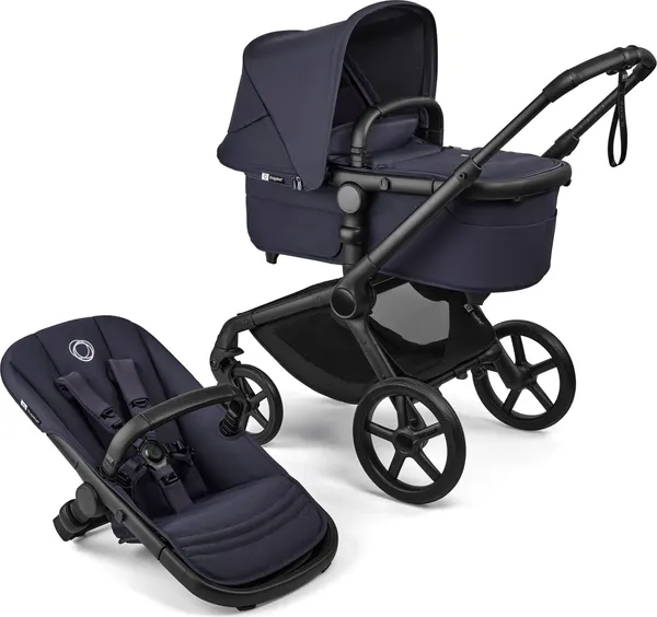 Изображение товара Детская универсальная коляска Bugaboo Fox5 Renew Complete (Black/Deep Indigo)