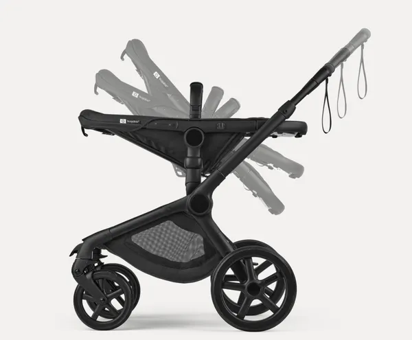 Изображение товара Детская универсальная коляска Bugaboo Fox5 Renew Complete (Black/Fern Green)