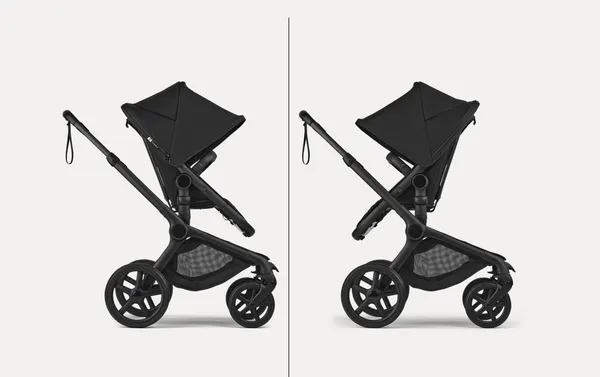 Изображение товара Детская универсальная коляска Bugaboo Fox5 Renew Complete (Black/Fern Green)
