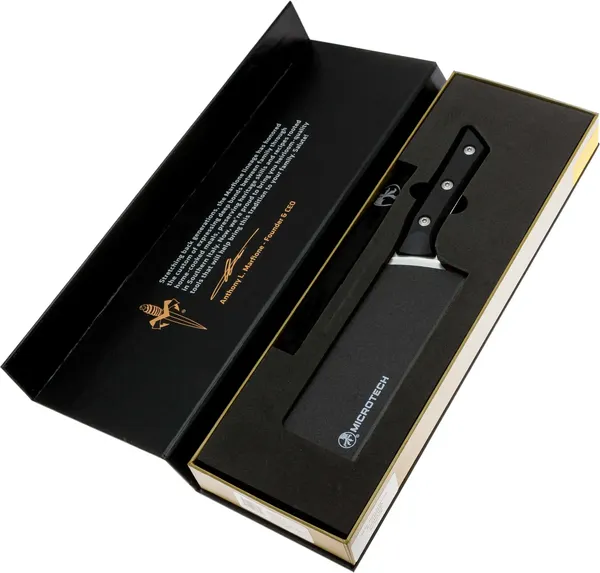 Изображение товара Нож Microtech Santoku Knife 6 3200-10BK