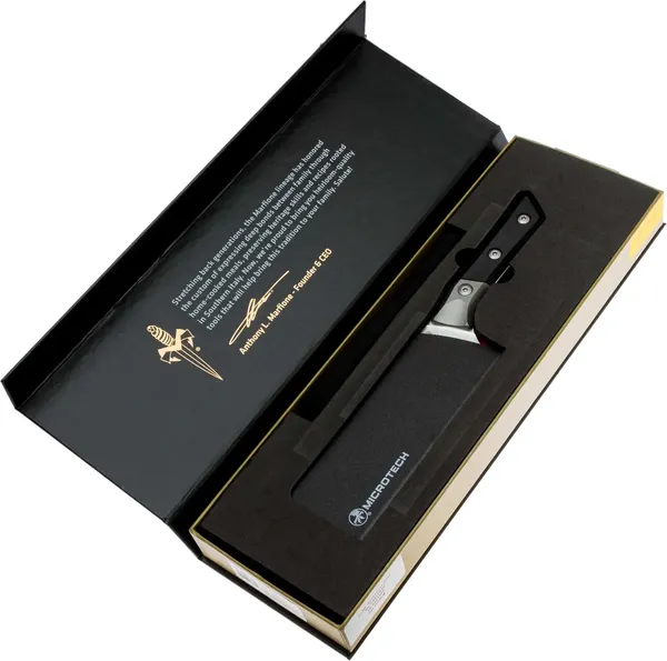 Изображение товара Нож Microtech Santoku Knife 6 3200B-10BK