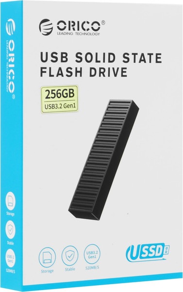 Изображение товара USB flash накопитель Orico USSD-J-C256G-BL-BP