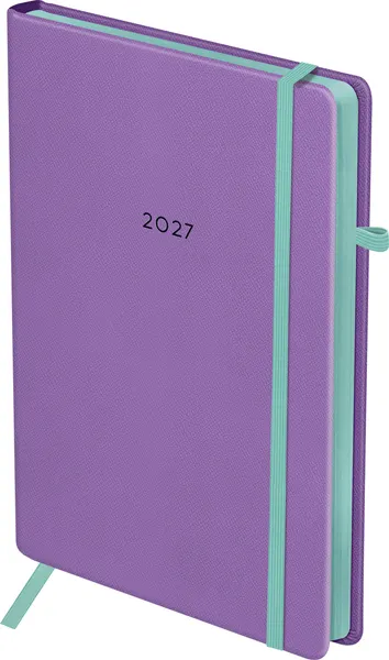 Изображение товара Ежедневник BG Contrast. Lavender 2027г / DdА5_68116 (176л)