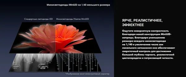 Изображение товара Телевизор Hisense 65" 65U7S Pro (miniLED)