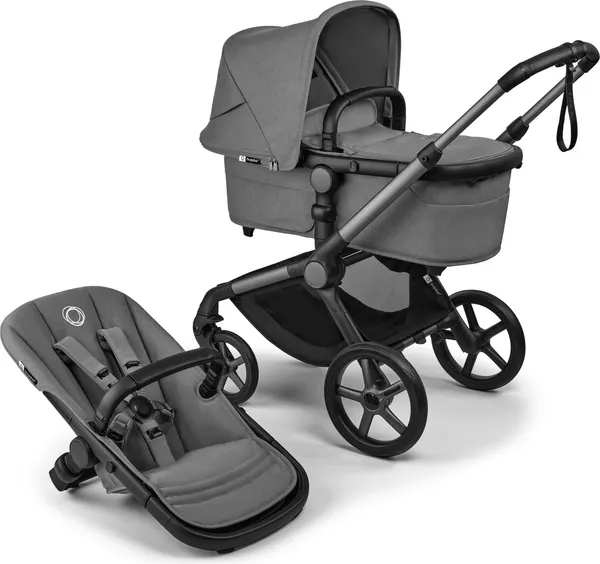 Изображение товара Детская универсальная коляска Bugaboo Fox5 Renew Complete (Graphite/Moon Grey)